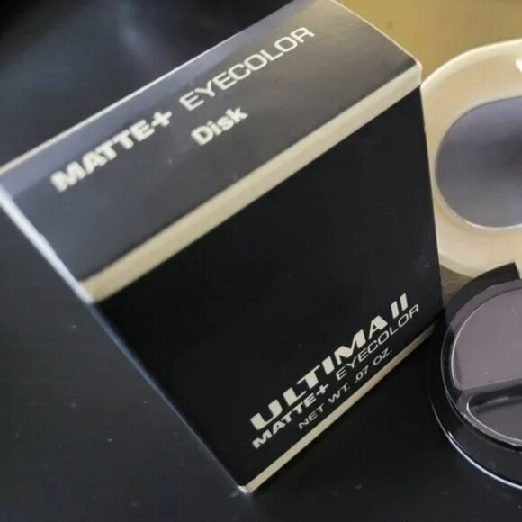 *3 FOR $9* NEW IN BOX Ultima II Matte+ Eyecolor Disk Grey Matte Eyeshadow Shadow - Picture 3 of 3